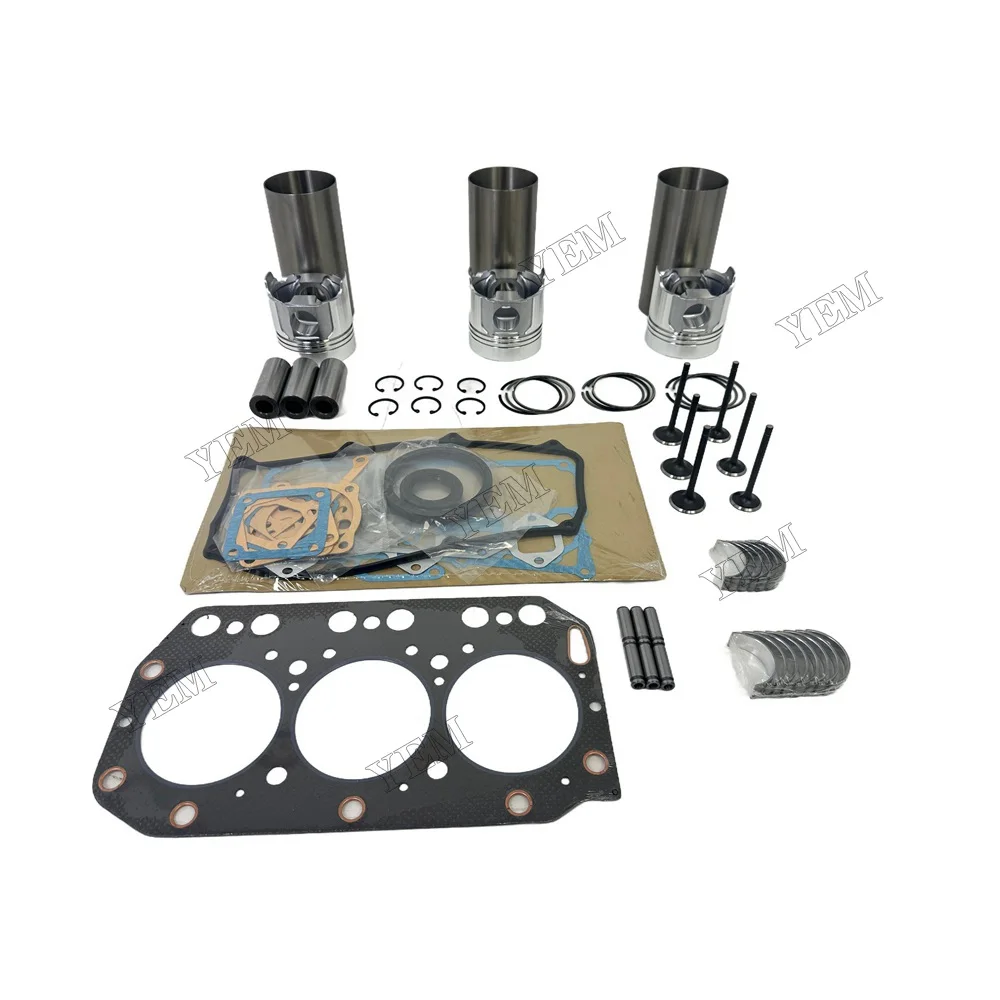 For Yanmar 3TN100 Engine Rebuild Kit Engine Part Piston Ring Gasket Bearing