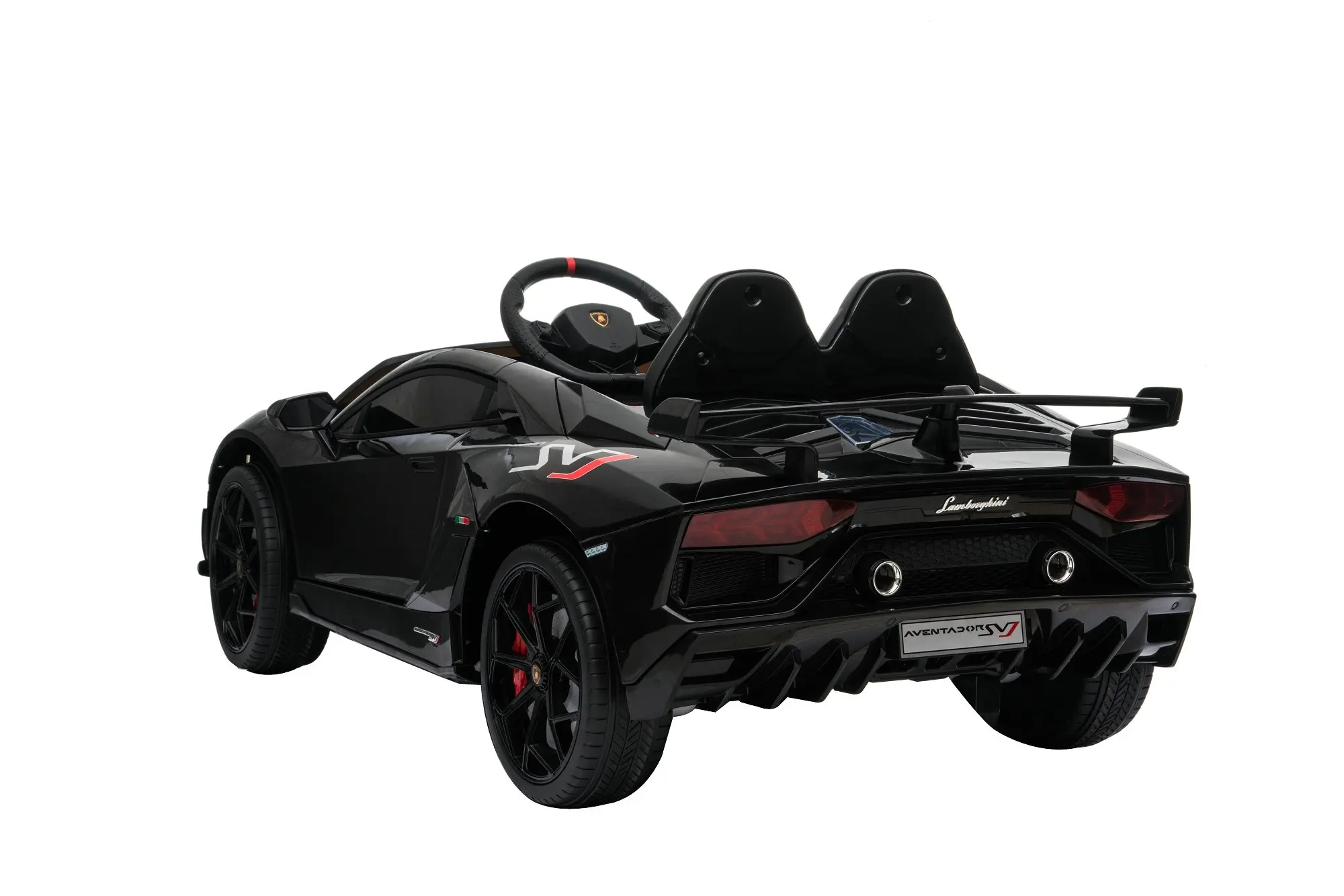 License Lamborghini Aventador Svj Toy Car For Kids To Drive 2 Seater ...