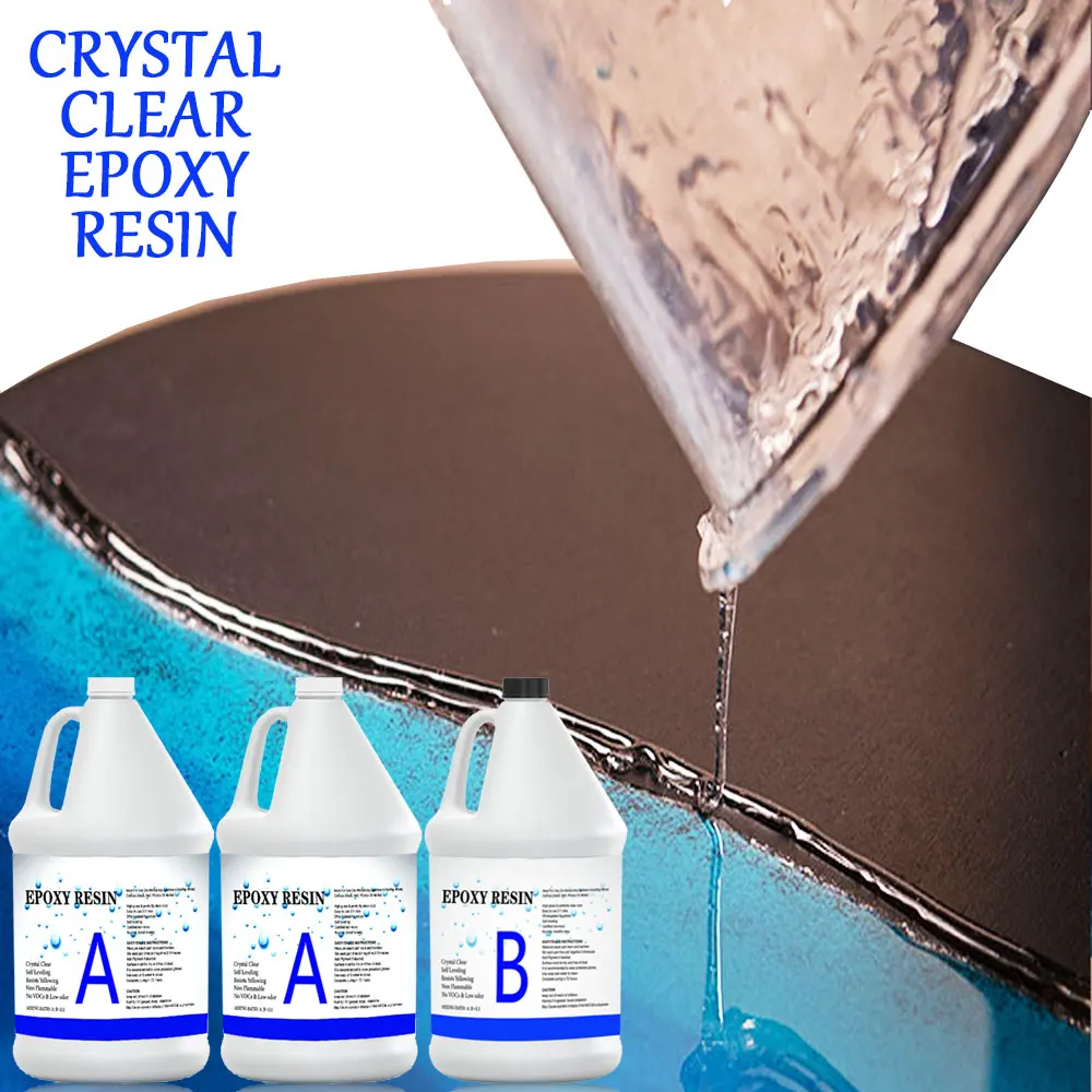 Loose Transparent And Glossy Doming Epoxy Resin 1:1 And 3:1 A B Resin ...