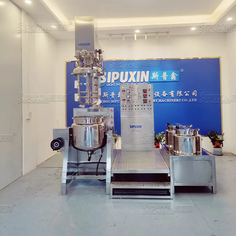 vacuum paste&cream making machine