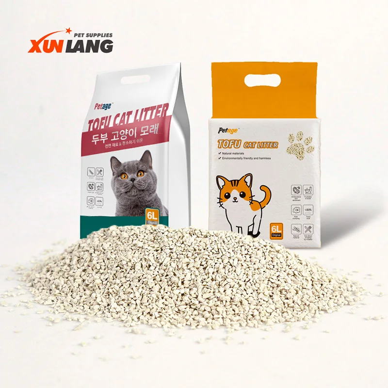 Oem&odm Cat Litter Factory 6l 7l Distributor Wanted Crackedoem Crushed