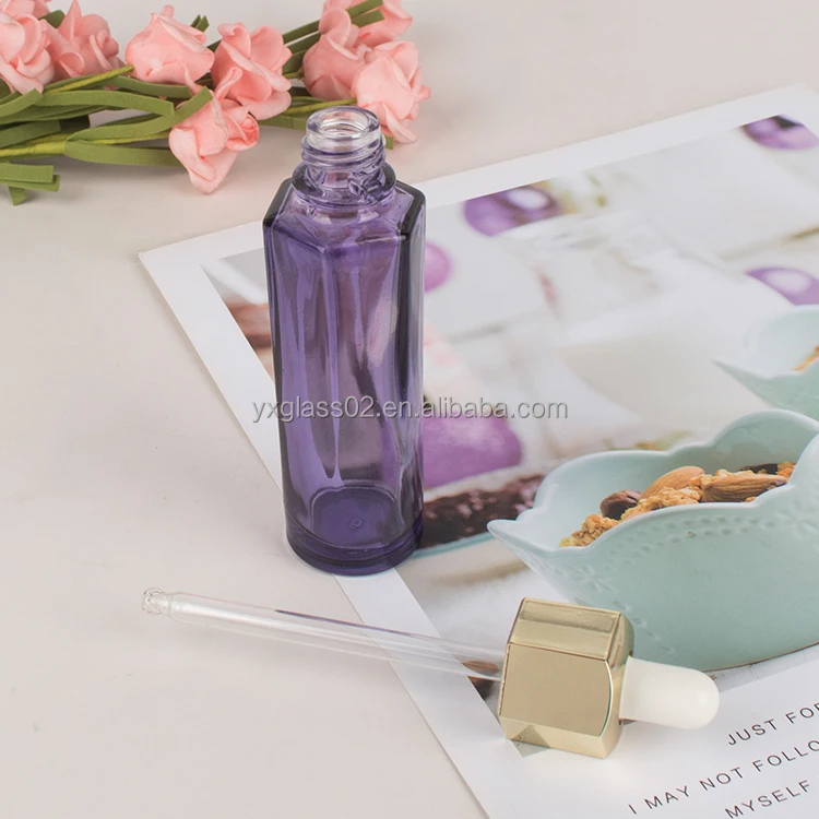 Luxury Cosmetic Packaging Skincare Glass Cream Jar Container Dropper Lotion Pump Bottles details