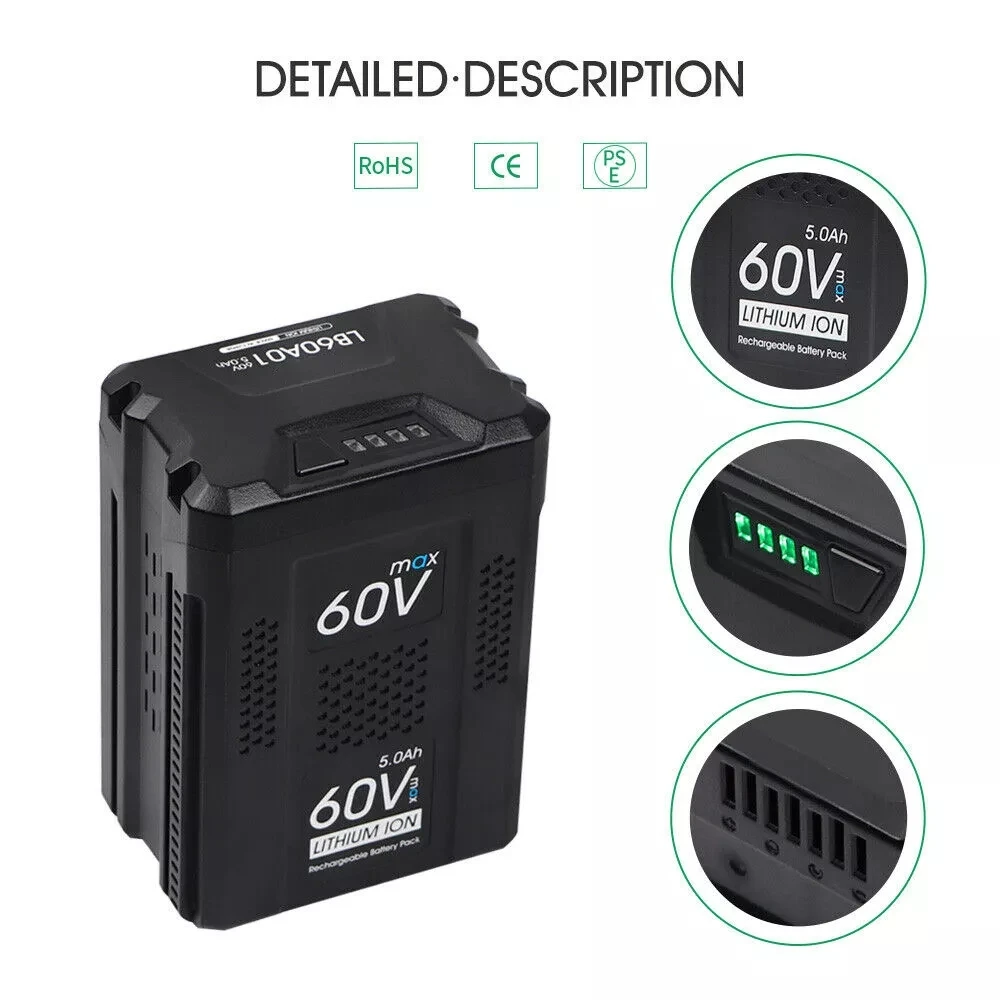 Rechargeable Lithium Battery Power Tools Cordless Tools For Greenworks