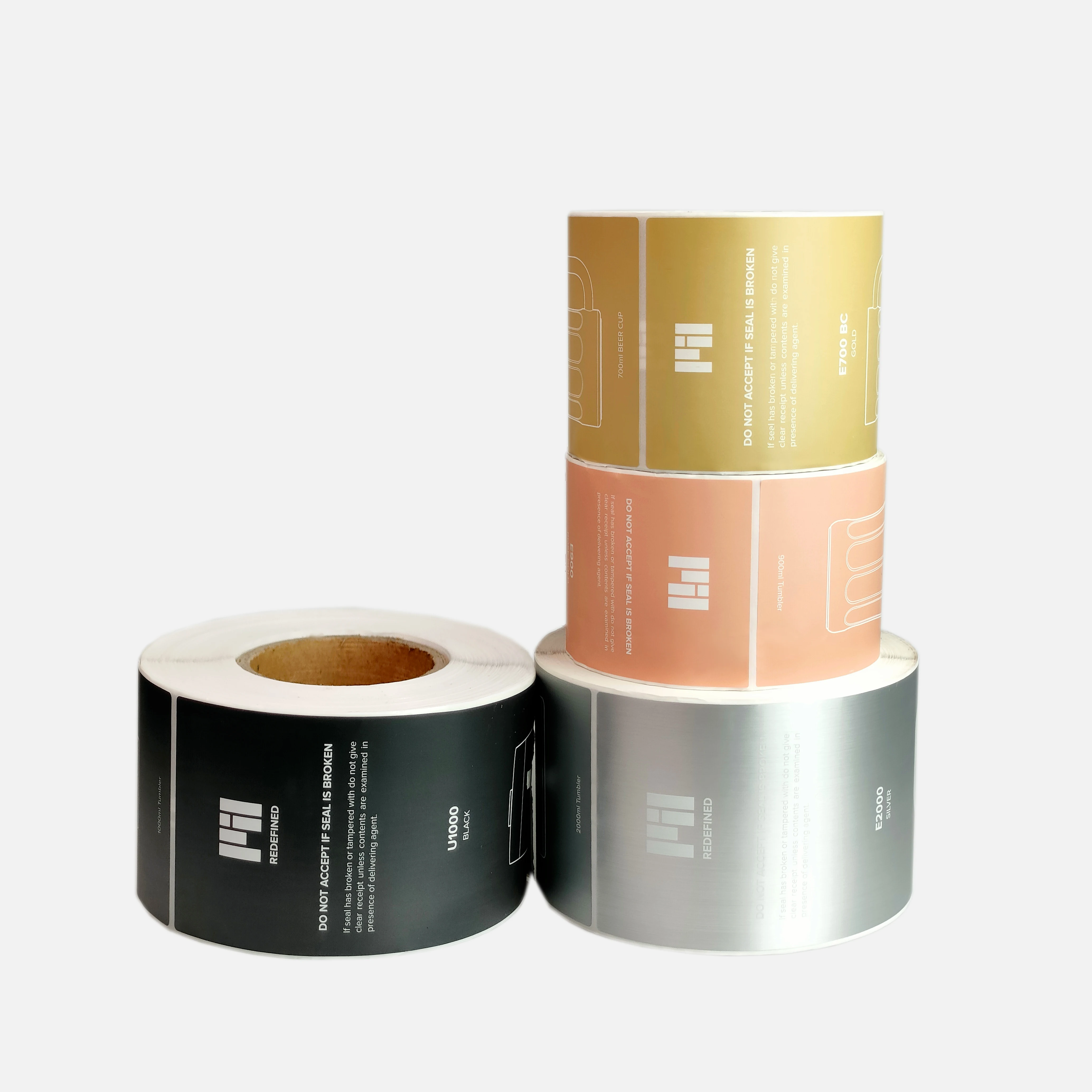 Custom Material Printing Logo Labels Packaging Labels Vinyl Waterproof ...