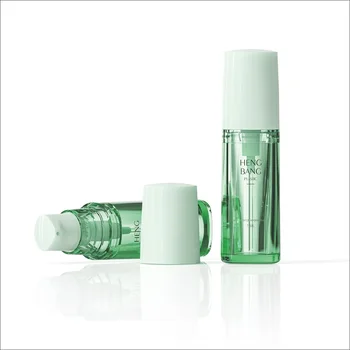 Factory Direct 5Ml Mini Green Plastic Lotion Bottle PETG Bottle