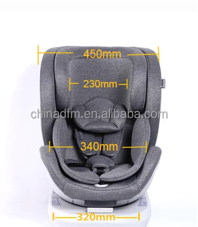 Safety Baby Car Seat  360 Degree Rotating Isofix Child Seat Group 0 0+ 123