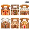Gingerbread man paper box
