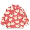 K059 orange red swan