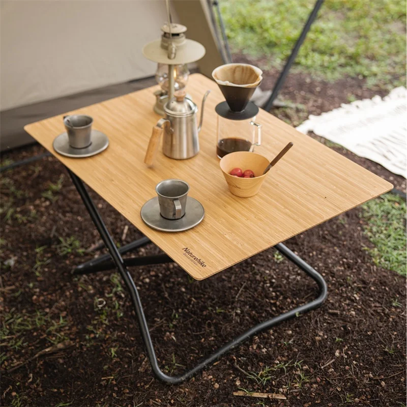 Naturehike Niello series outdoor glamping big bamboo platform simple table