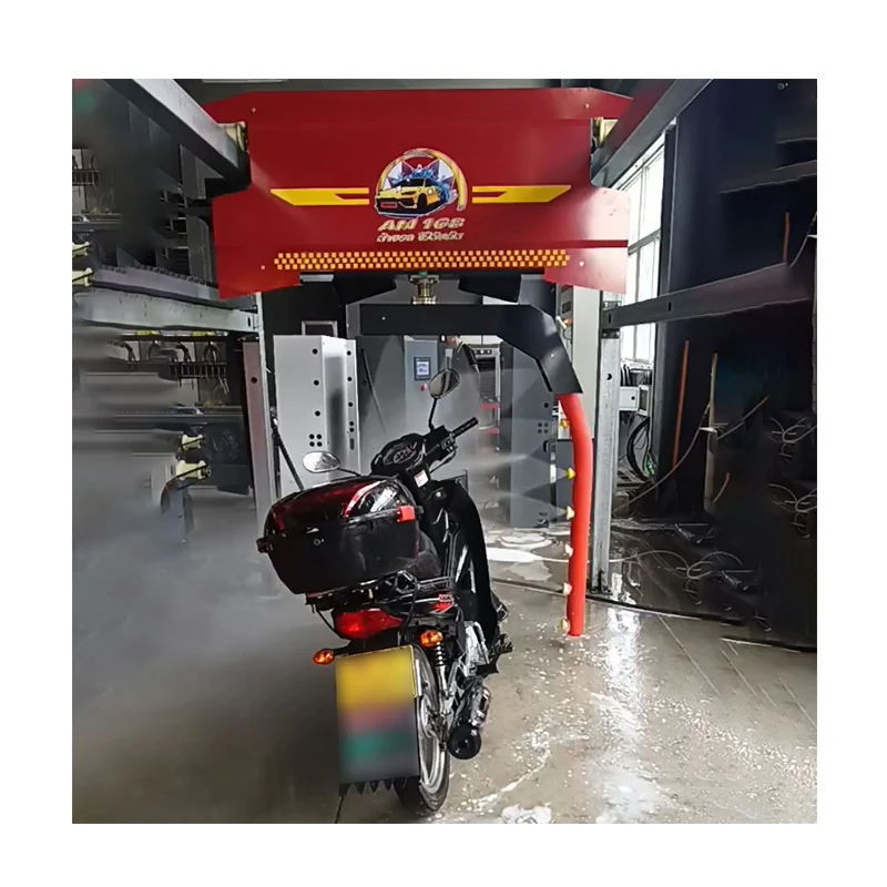 High Pressure 360 Touchless Automatic Motorcycle Washing Machine Motorcycle Wash Machine Automatic