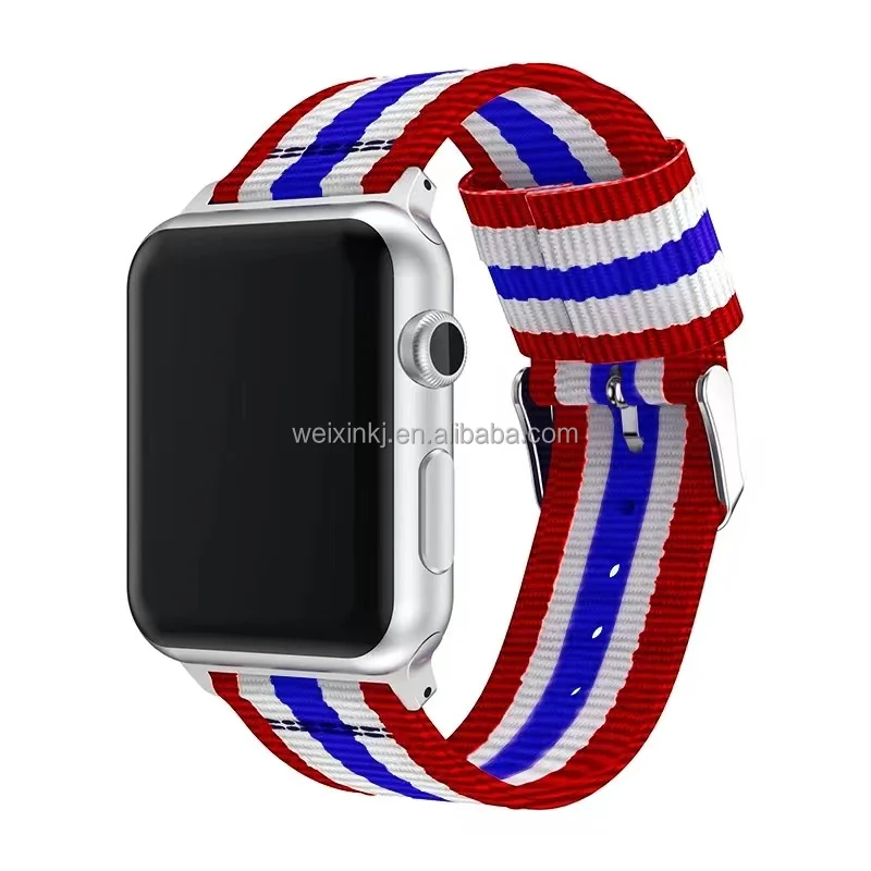 Best Sellers Nylon Watch Strap For Apple Watch Bands 38mm 42mm Apple