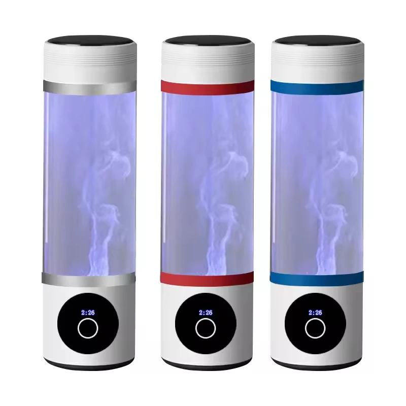 USB Hydrogen Rich Portable Detachable Oxygen Producing Health Water High Borosilicate Electrolytic Super Antioxidant Glass Cup