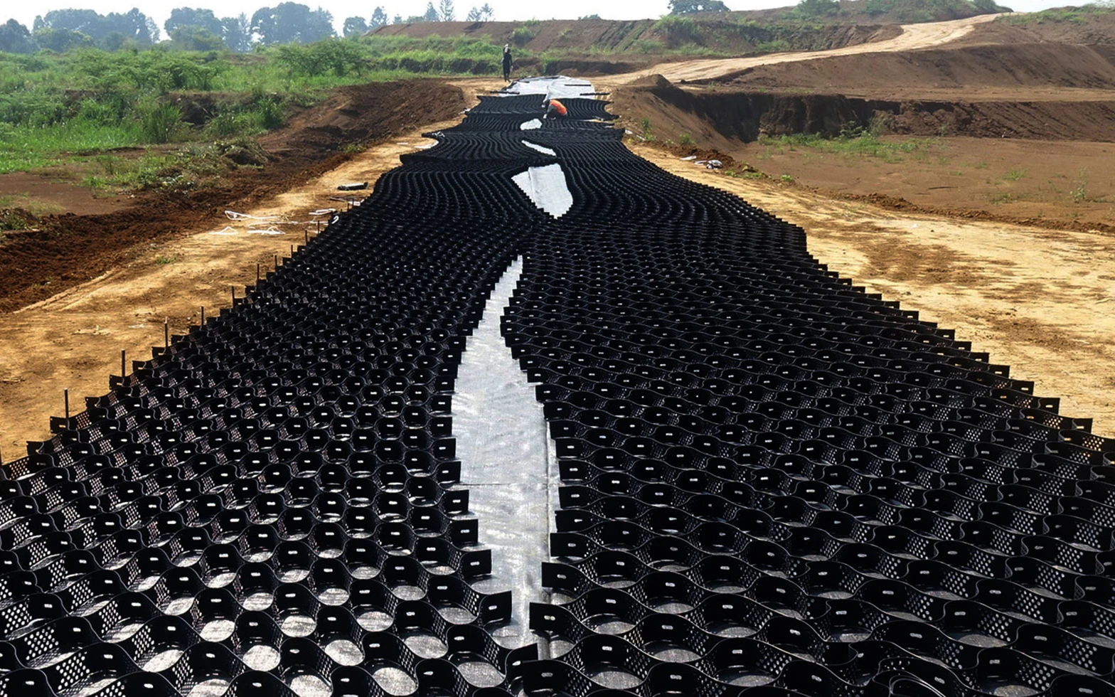 Acrylic Polymer Soil Stabilization Retaining Wall Hdpe Geocell