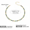 greenish necklace