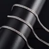 3.4mm Wide Silver