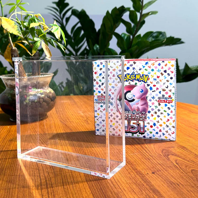 japanese pokemon booster box acrylic case Acrylic Case Display for Japanese Booster Box Regular