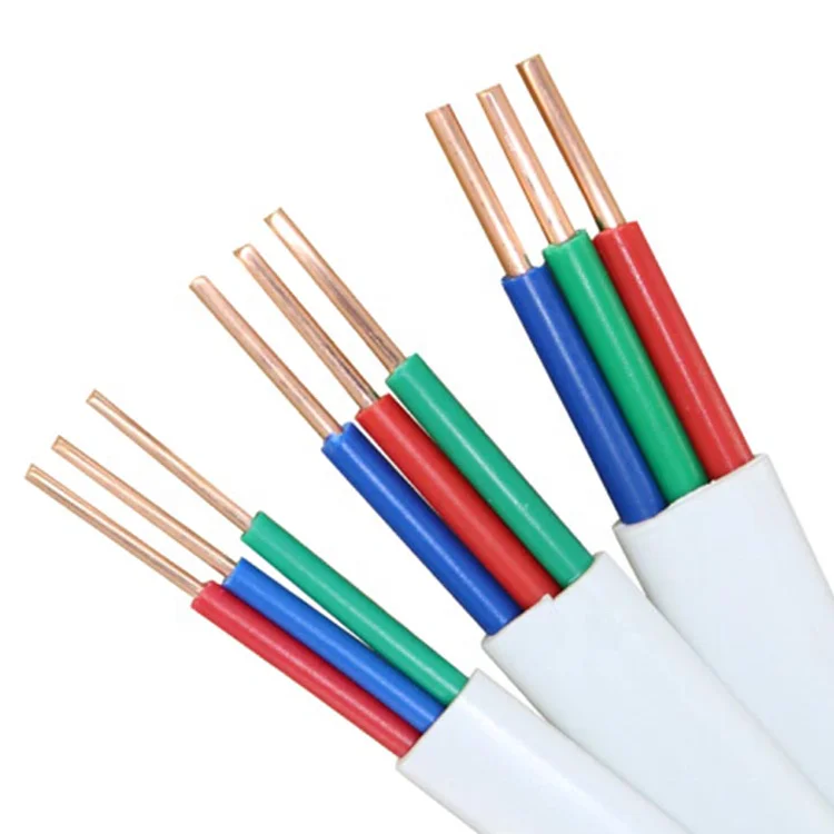twin and earth flat copper cable 6242y electrical cable wire pvc