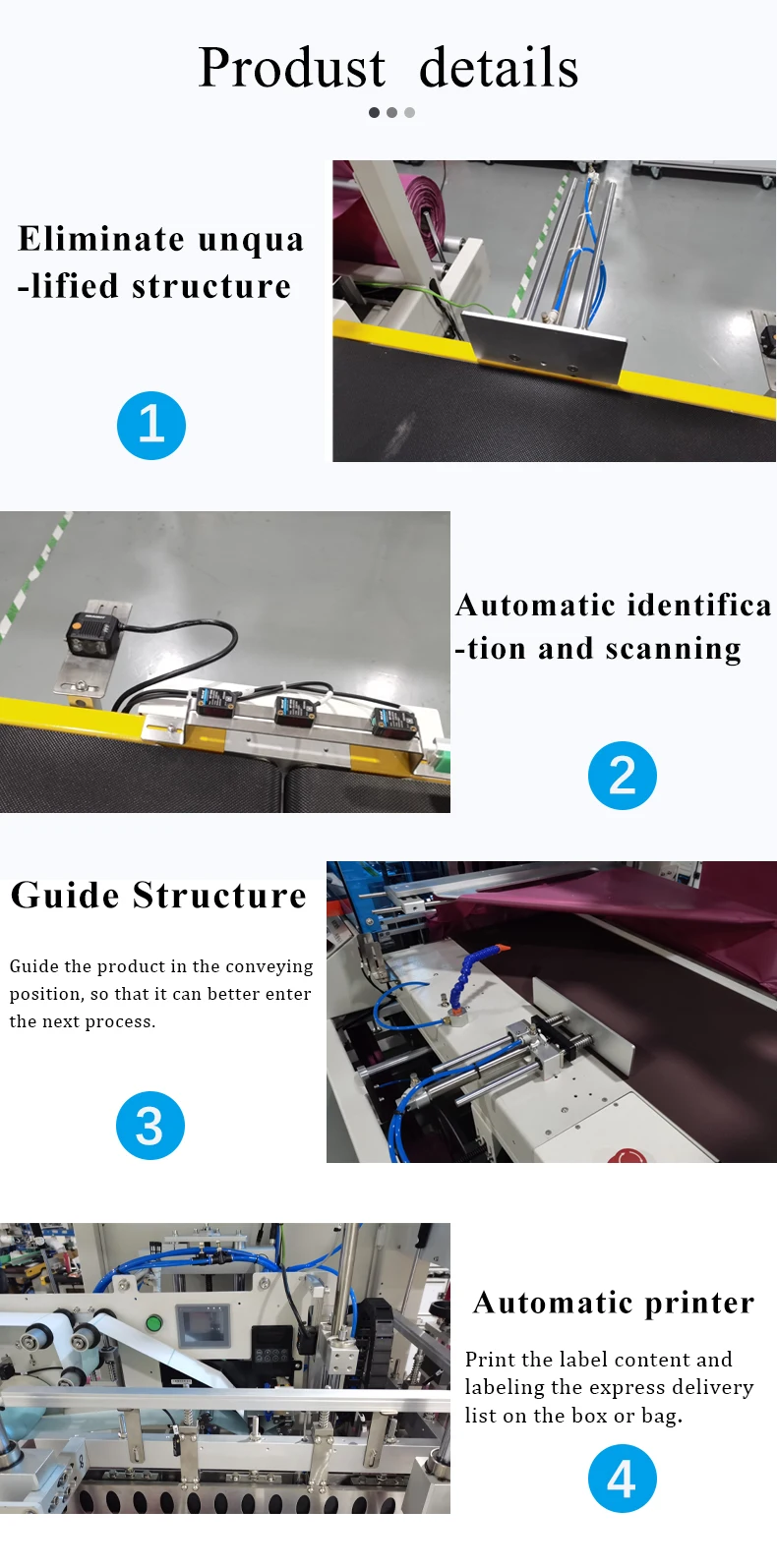 Automatic Bagging, Sealing and Cutting Machine, E-commerce Express Packaging Machine Smart Packing Machine Express