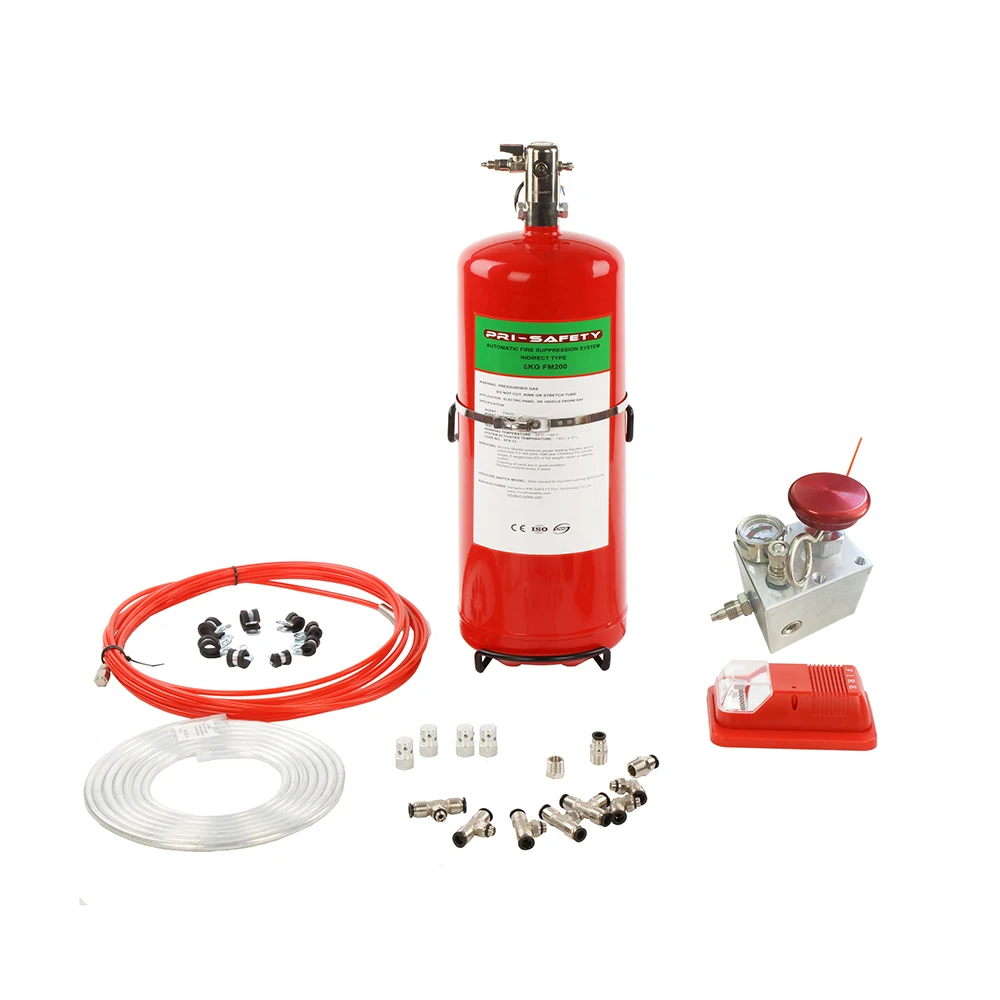 Detection Tube Fire Suppression System for Electrical Panel