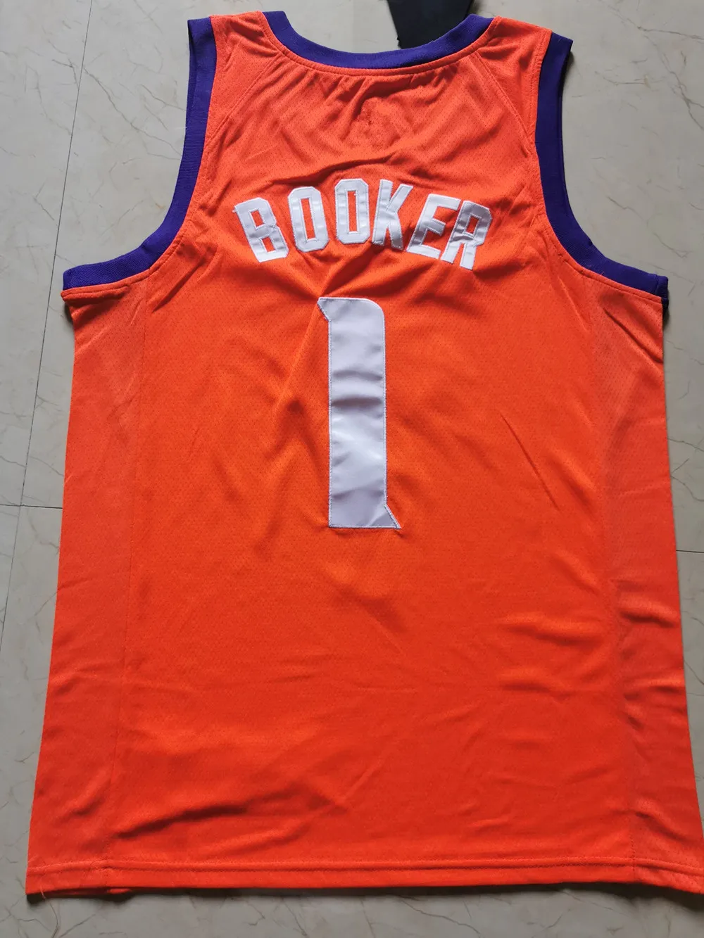 The Finals Patch Basketball Valley Chris Paul Jersey 3 Devin Booker Jerseys  1 DeAndre Ayton 22 Black White Purple Orange Men Good Quality Champions  From Vip_sport, $12.05