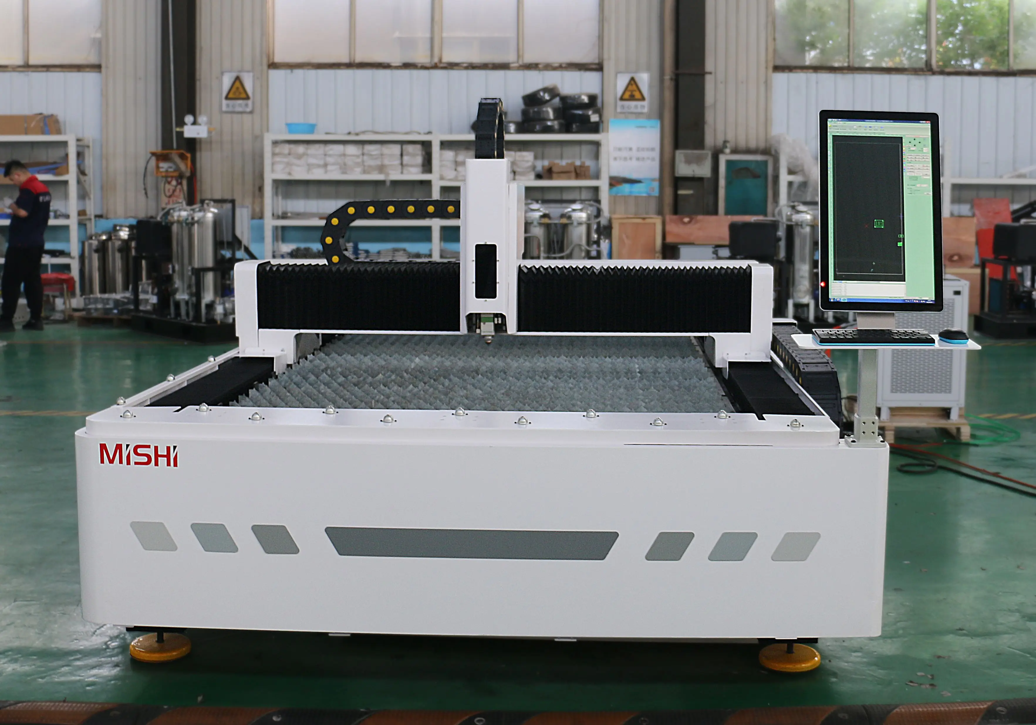 Optik Fiber Lazer Kesim Makinesi Paslanmaz Çelik Otomatik Optik Fiber Lazer Kesim Makinesi Paslanmaz Çelik Otomatik