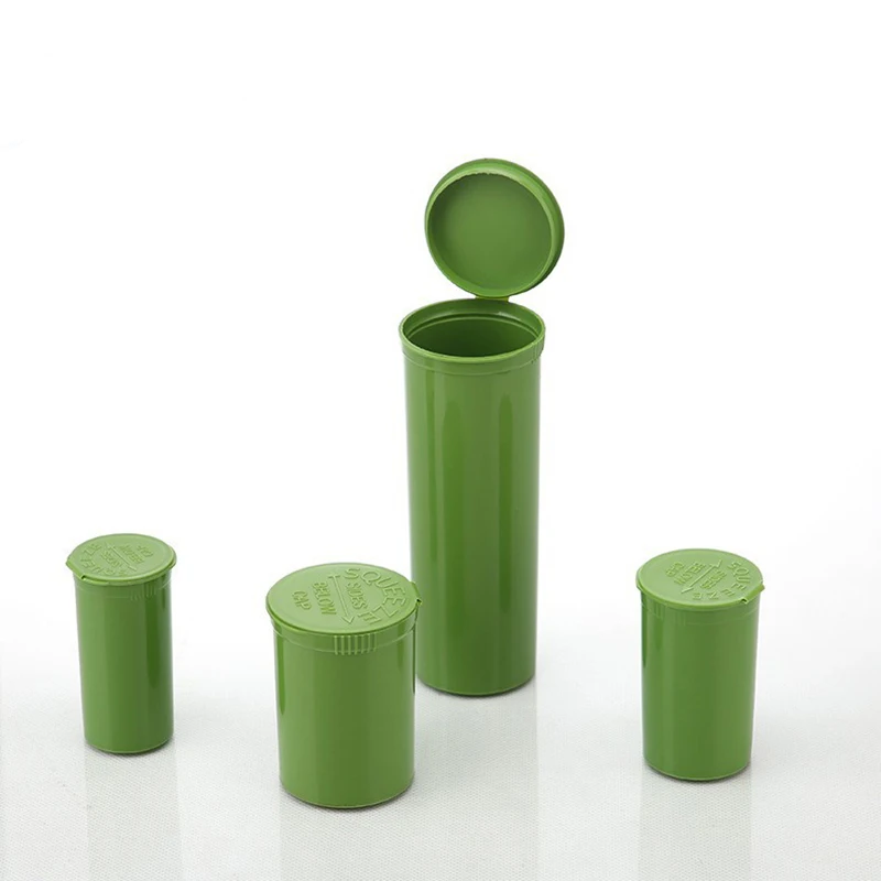 Different Capacity Color Pp Plastic Squeeze Flip Cap Pop Top Vials Dram
