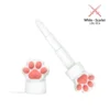 Cat Claw Telescopic Sword - White - Crimson