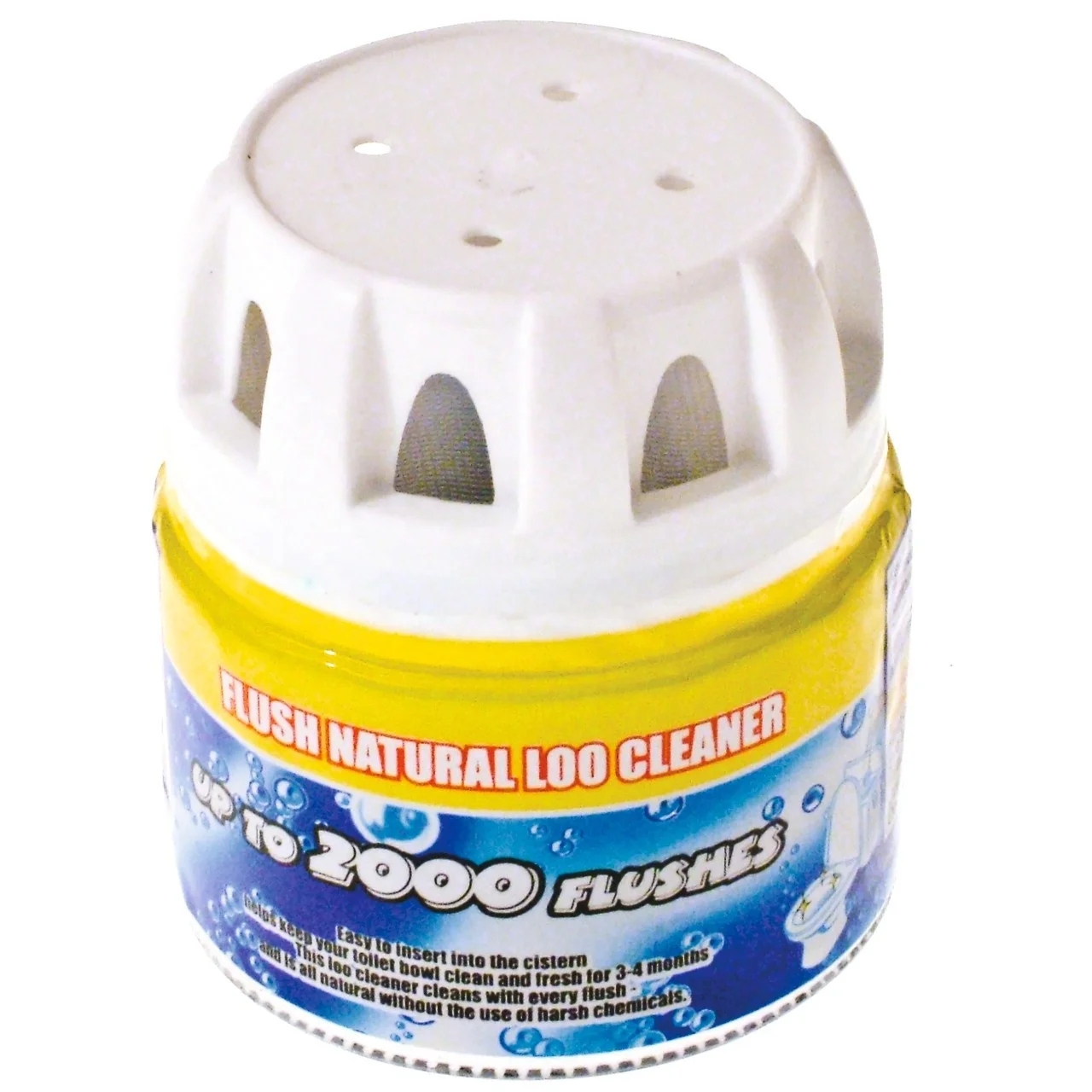 2000 Flush Automatic Toilet Bowl Cleaner Flush Natural Loo Cleaner With