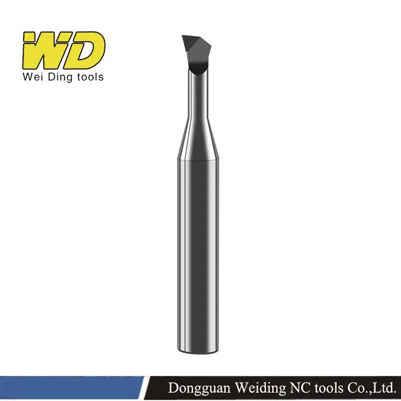 1.5 2 3 4 5 6 7 9mm Ultrahard Pcd Boring Bar For Inner Micro Hole