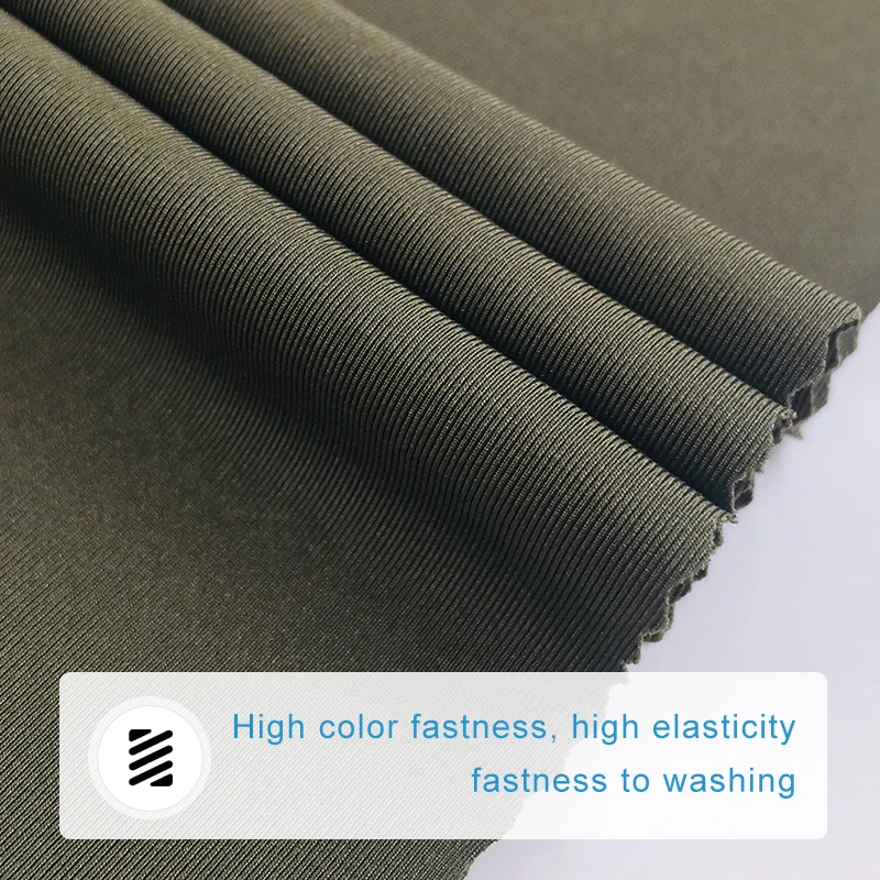 Factory Custom Breathable Sweatproof Fabric Strong Elasticity Good Durability Functional Fabric