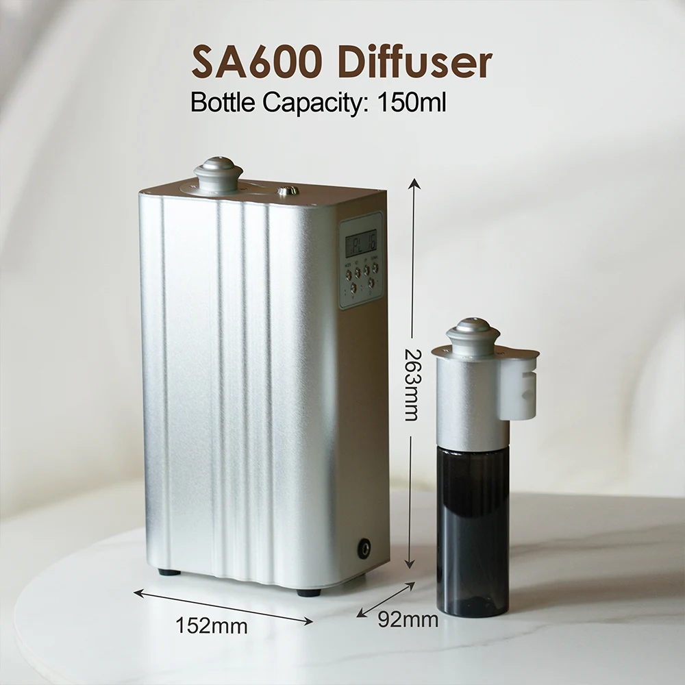 CNUS SA600 600cbm Private Label Reception Lobby APP Controlled Essential Oil Fragrance Aroma Diffuser Machine
