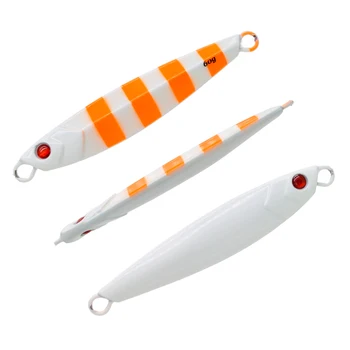 Saltwater Casting Jigs Lures 30g 40g 60g 80g Glow Jigging Pesca Baits Metal Fishing Jig MajorCraft Luminous – Metal Jig – view 2