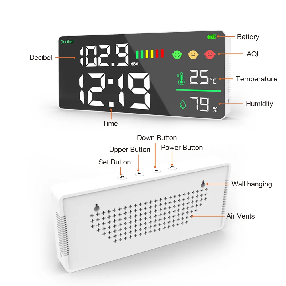 デジタル騒音計TM-102 サトテック | 騒音計【SATOTECH】 デジタル騒音計、騒音計、デシベル検出器、騒音試験器、通信機能付き測定器