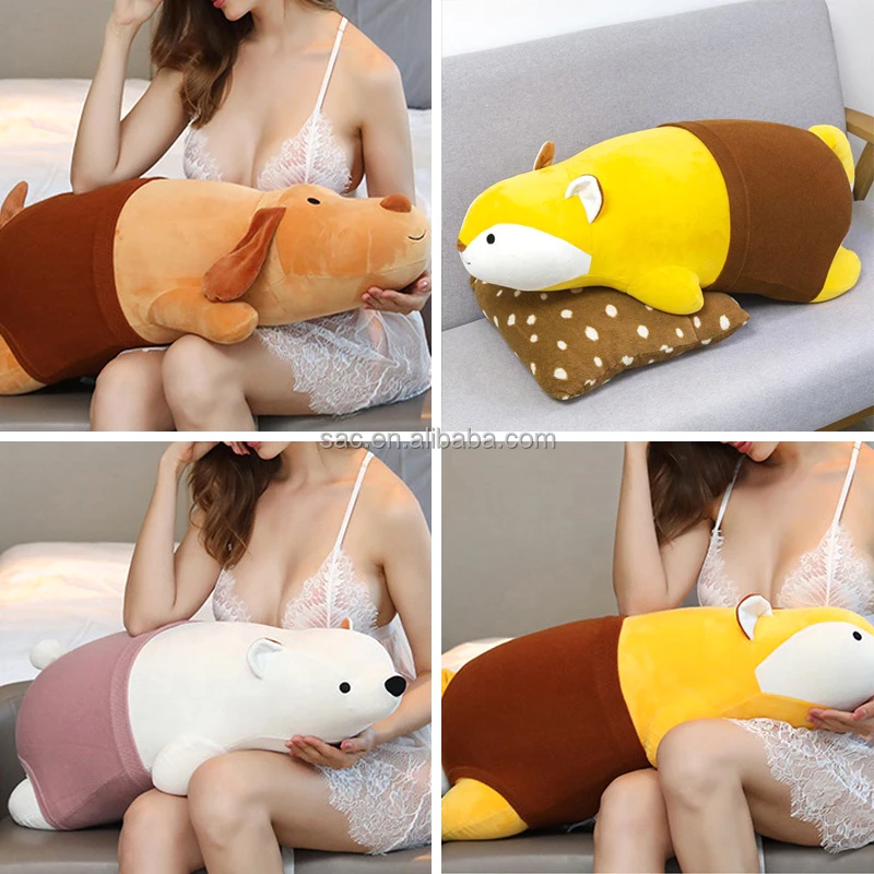 SacKnove Ladies Invisible Cute Plush Doll Sex Toy Remote Control Vibrating  Thrusting Telescopic Dildo Polar Teddy Bear Vibrator