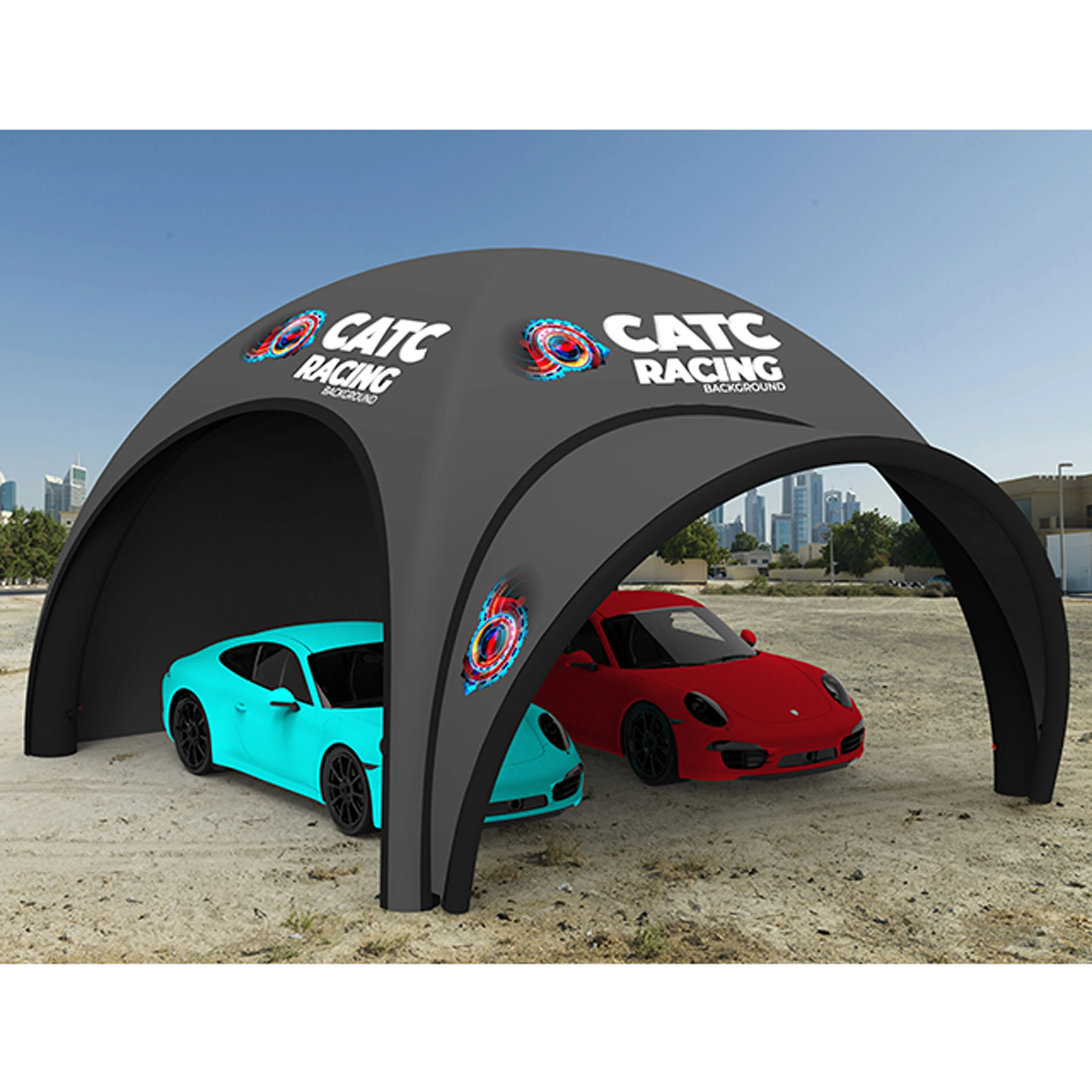 CATC Car Used Zelt Aufblasbar Inflatable Marquees Gazebo Canopy Sport Tents Trade Show Waterproof Advertising Tents