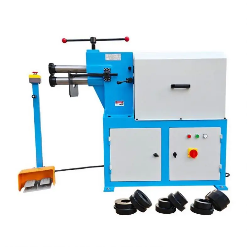 TEBAK Electric Hydraulic Heavy Gauge Sheet Metal ETB-20 ETB-40 Bead Bending Machine Bead Bender Machine Beading Machine