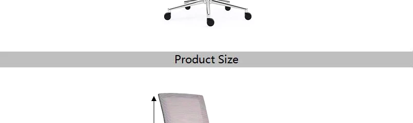 Hot selling chair executive swivel wheels fabric mesh furniture black rolling ergonomic office chair furniture sillas