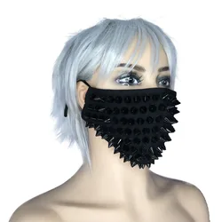 Оптовая продажа модная хлопчатобумажная ткань для Хэллоуина дизайнерские многоразовые сублимационные маски вечеринки с пользовательским