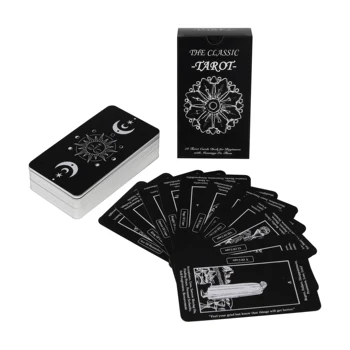 Custom Oracle Tarot Cards Decks High Quality Printing Wholesale Exquisite Gift Box Paper 4C Full Color Oracle Tarot Cards
