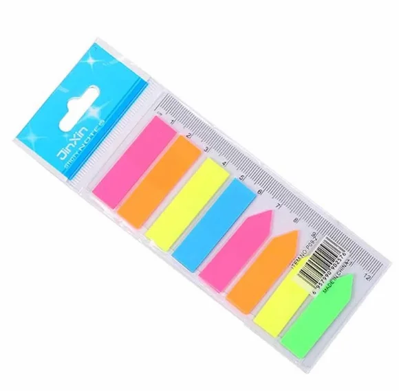 Colored Pet Arrow Flat Flag Index Tabs Pet Sticky Notes Tabs
