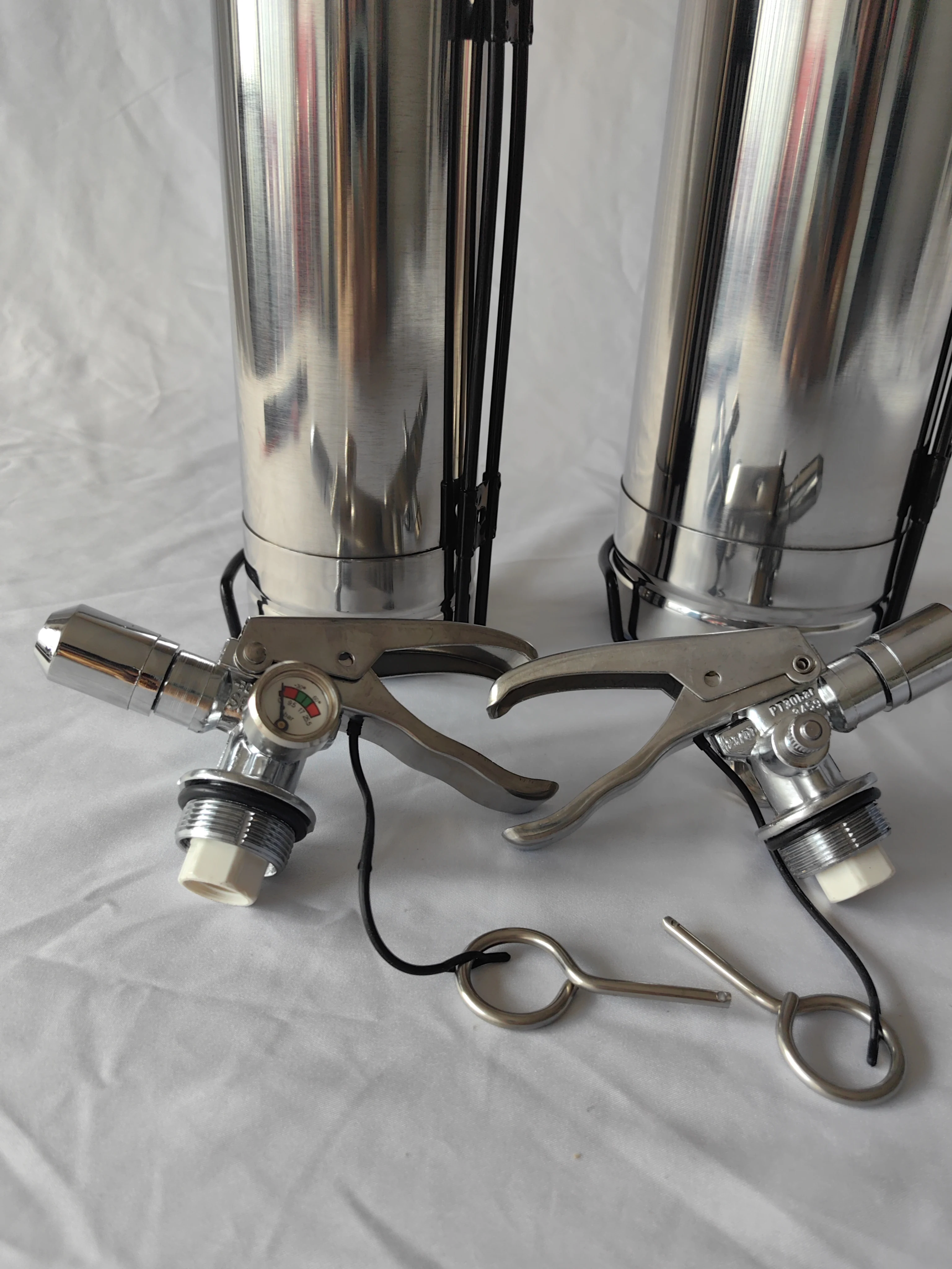 2L 3L 6L 9L Empty Type Stainless Steel SUS 304 Extinguisher with All the Fire Fighting Accessories