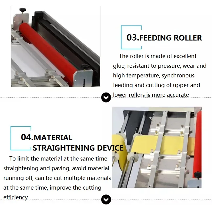 Automatic Pvc Pet Film Nonwoven Cloth Paper Fabric Label Cutting Cutter