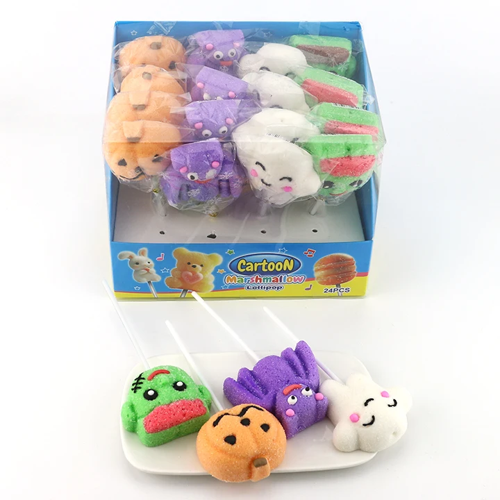 halloween marshmallow lollipop