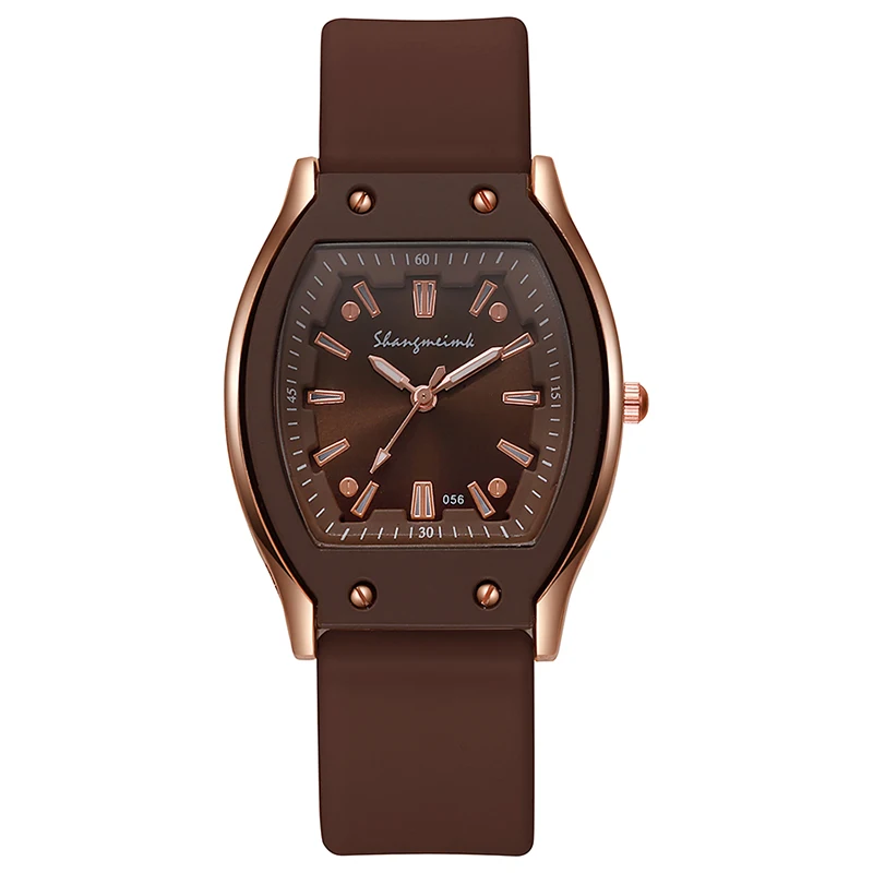 Customizable Silicone Strap Quartz Watches