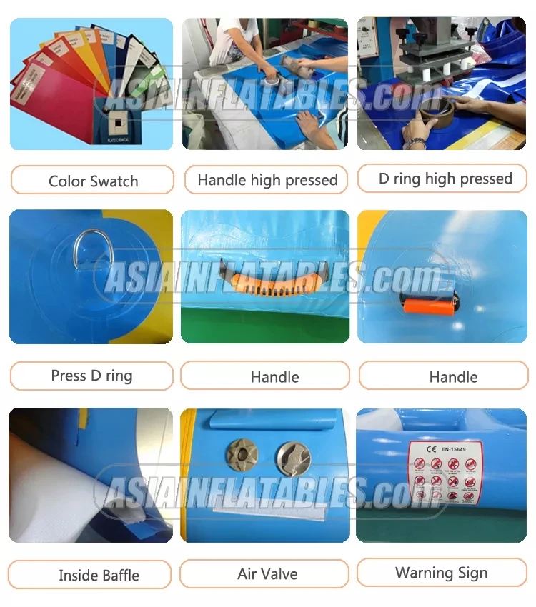 Lake Water Floating Island Inflatable Floating Aqua Park Water Sports Park Games for Sale