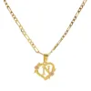 Letter N Necklace