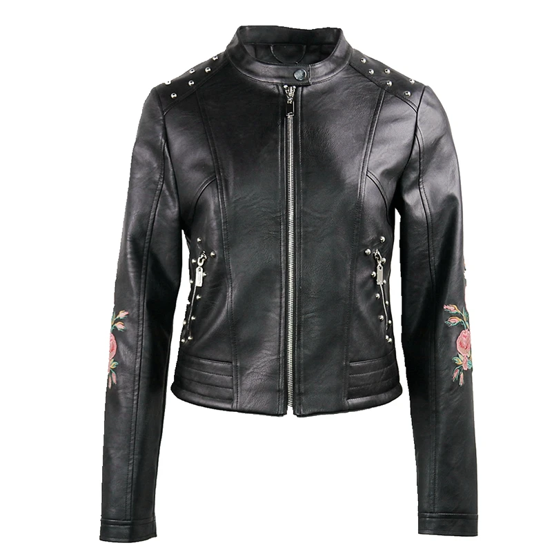 custom embroidered leather jackets