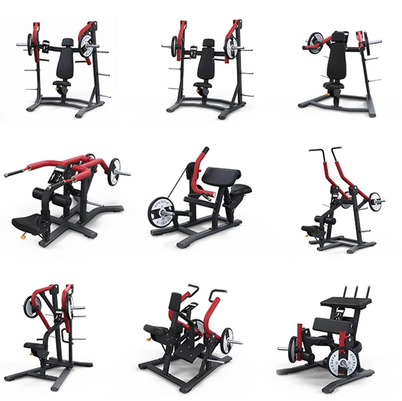 Chest And Shoulder Press Plate Loaded Standing Shoulder Press Multi Press Machine For Chest And