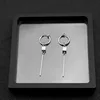 E034-Silver 2 (no ear hole an earring)