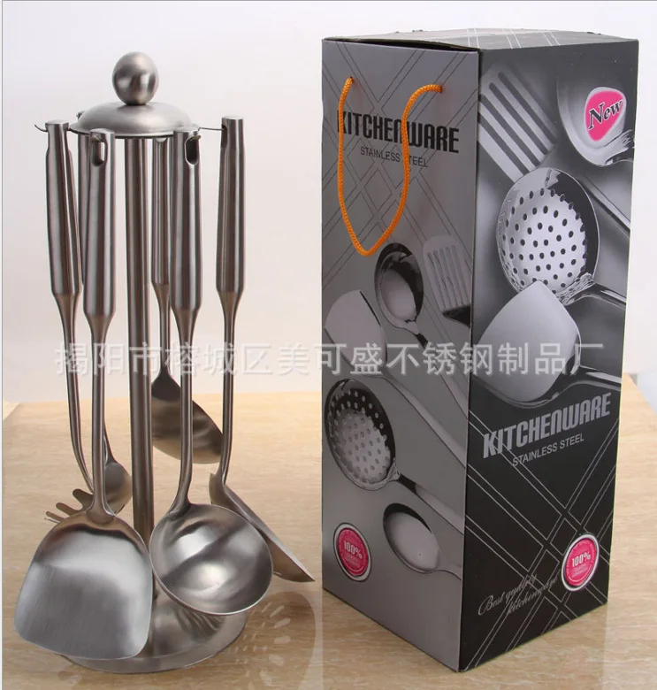 Stainless Steel Kitchen Utensils Set Food Grade Cooking Tools Kitchen